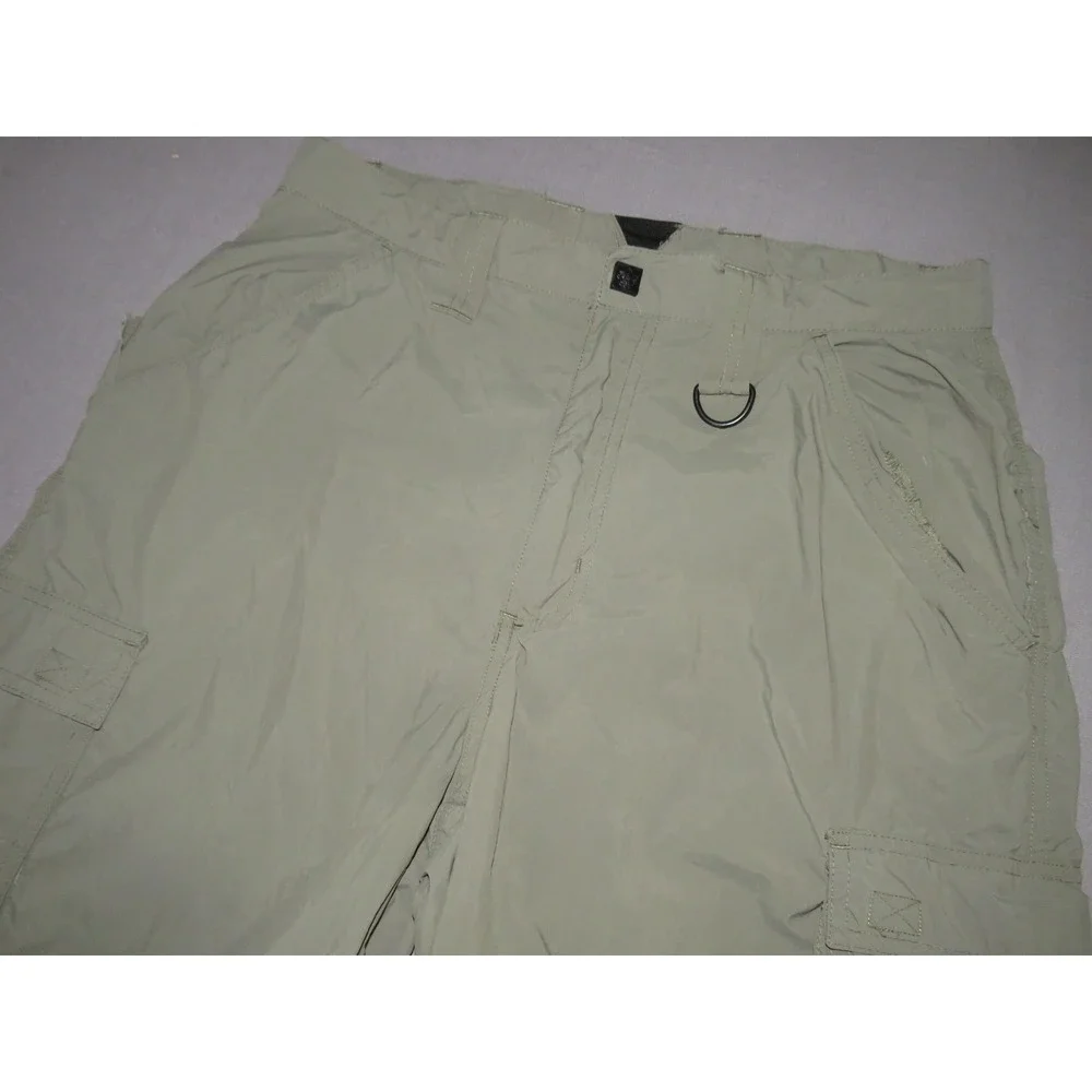Boy Scouts of America 100% Nylon Vintage Green‎ Hiking Shorts Adult Small / 30